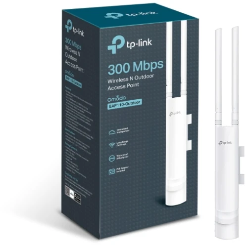 TP-Link EAP110 N-Outdoor Wireless Access Point, IP65 / EAP110-OUTDOOR