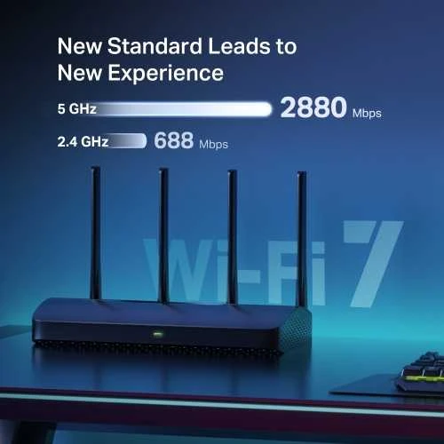 Mercusys | BE3600 Dual-Band Wi-Fi 7 Maršrutizatorius | MR27BE | 802.11be | 2880 Mbit/s | Ethernet LAN (RJ-45) jungtys 3 | Mesh Support Yes | MU-MiMO No | No mobile broadband