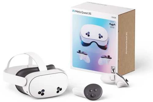 Meta Quest 3S Virtualios realybės sistema, 256GB, US, Balta
