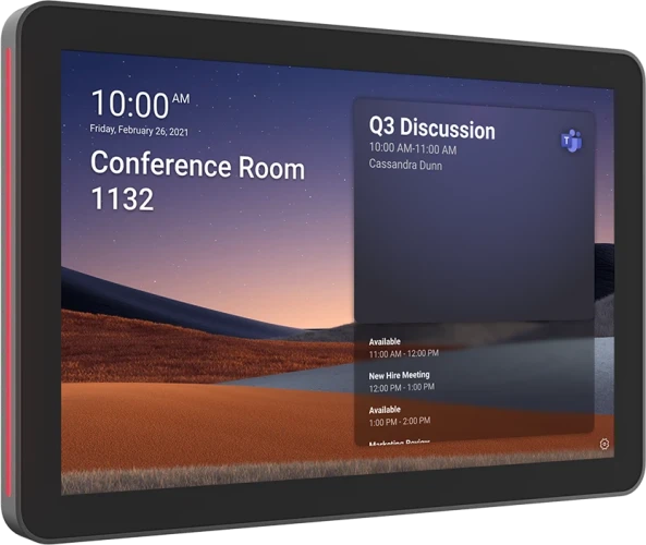 Monitorius Logitech Tap Scheduler 952-000091 Meeting Room Touch Controller 10.1'' IPS 400 cd/m2 Graphite (SPEC)
