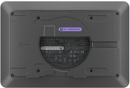 Monitorius Logitech Tap Scheduler 952-000091 Meeting Room Touch Controller 10.1'' IPS 400 cd/m2 Graphite (SPEC)