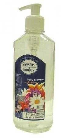 Koslita Muilas, skystas, su glicerinu, gėlių kvapo (be daž.), su dozatoriumi, 500ml