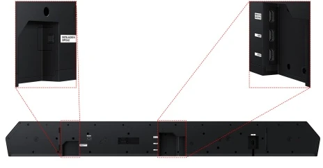 Namų kino sistema Samsung Q-Series HW-Q990H Soundbar Garso sistema 11.1.4 ch, Juoda