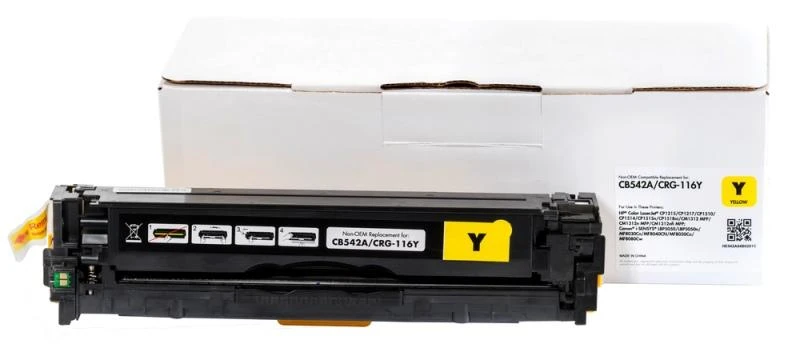 Static Control Universali Lazerinė kasetė geltona, suderinama su HP CB542A/CE322A/CF212A/CRG716
