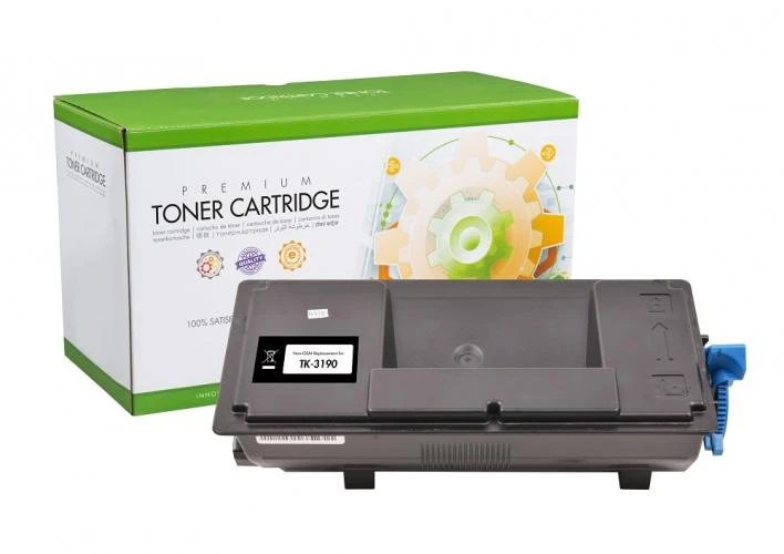 Static Control Lazerinė kasetė juoda, suderinama su Kyocera TK-3190