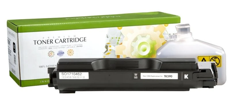 Static Control Lazerinė kasetė juoda, suderinama su Kyocera TK-590K