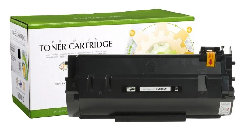 Static Control Lazerinė kasetė juoda, suderinama su Lexmark 502X (50F2X00)