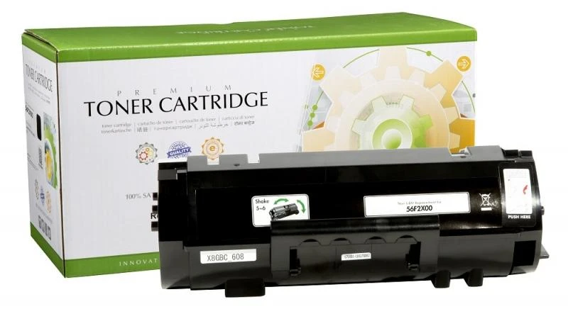 Static Control Lazerinė kasetė juoda, suderinama su Lexmark 562X (56F2X00)