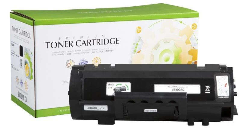 Static Control Lazerinė kasetė juoda, suderinama su Lexmark 51B20 (51B2000)
