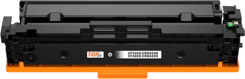 TopJet Universali Lazerinė kasetė juoda, suderinama su HP CF540X/CF400X/Canon CRG 054H/045H
