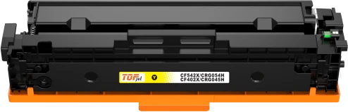 TopJet Universali Lazerinė kasetė geltona, suderinama su HP CF542X/CF402X/Canon CRG 054H/045H