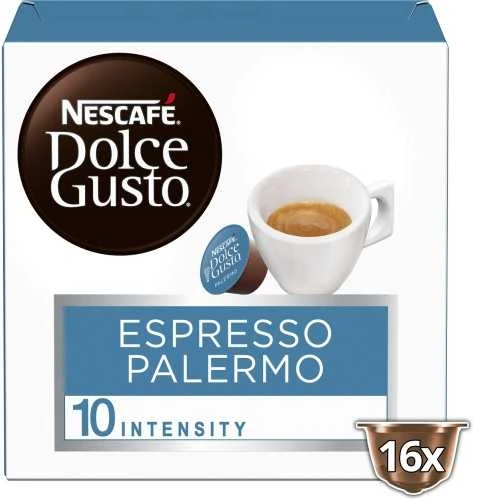 Nescafe Dolce Gusto Espresso Palermo kava, 16 kapsulių dėžutėje