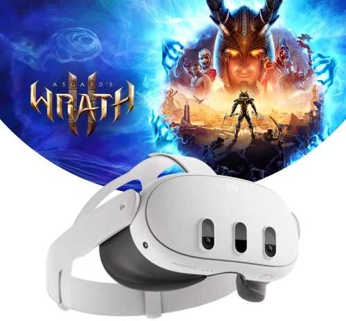 Meta Quest 3 Virtualios realybės sistema, 512GB, Balta