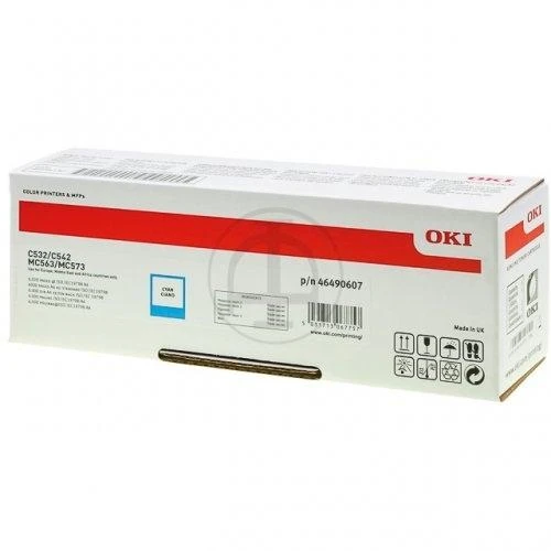 Toneris OKI 46490607 (original , 6000 pages, mėlynas)
