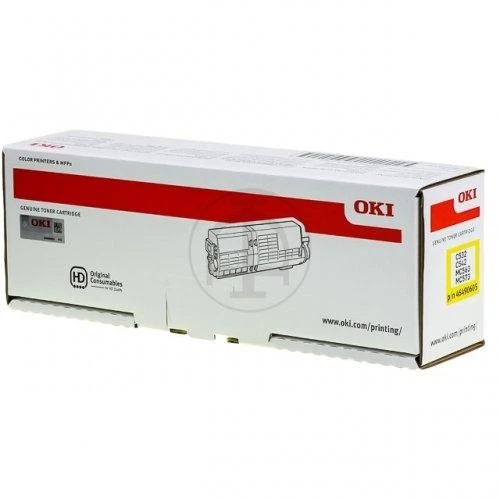 OKI 46490605. Toneris OKI geltona 6000 psl C532/MC573