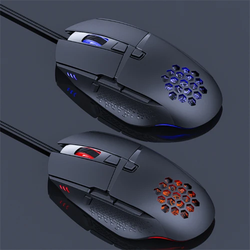 Lumi Legend WM03G-16 Laidinė pelė, USB Type-A, Optinė, 7200 DPI, Juoda