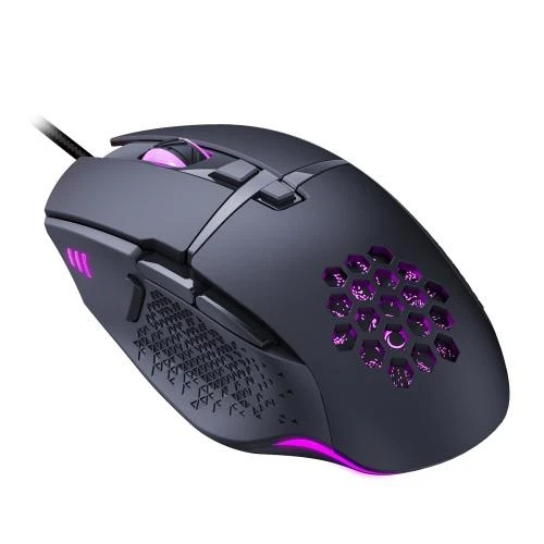 Lumi Legend WM03G-16 Laidinė pelė, USB Type-A, Optinė, 7200 DPI, Juoda