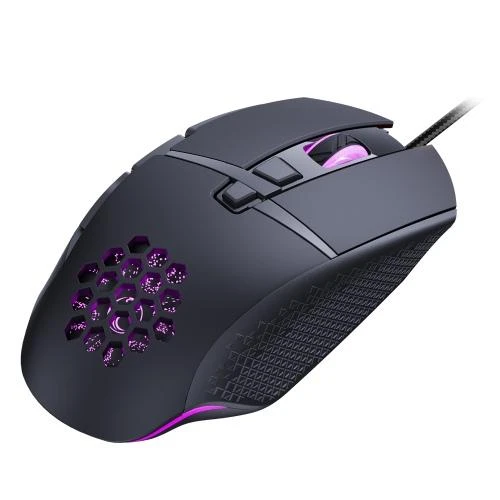 Lumi Legend WM03G-16 Laidinė pelė, USB Type-A, Optinė, 7200 DPI, Juoda
