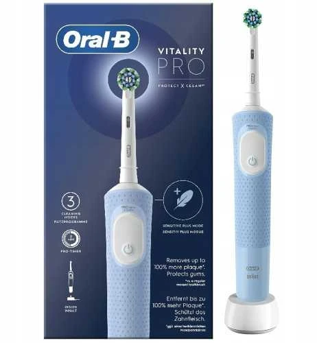 Dantų šepetėlis D103.413.3 Braun Oral-B Vitality Pro Mėlyna