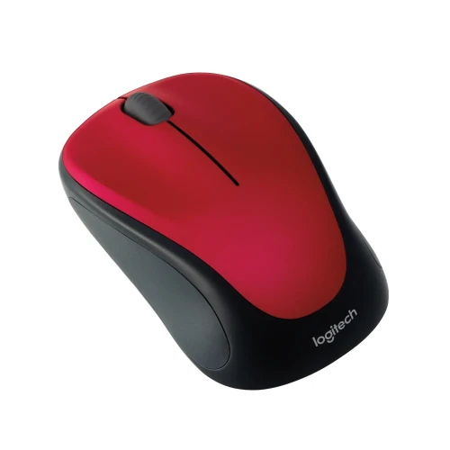 Optinė belaidė pelė Logitech M235, raudona, 910-002496