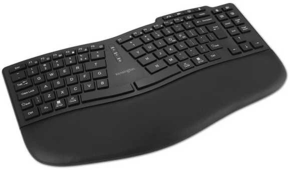 Kensington Pro Fit Ergo KB675 EQ TKL Belaidė klaviatūra, RF belaidė + BT, US Int, Juoda