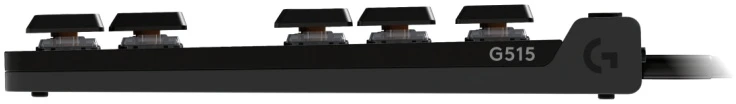 LOGITECH G515 TKL Klaviatūra su laidu žaidimams Juodas (US)