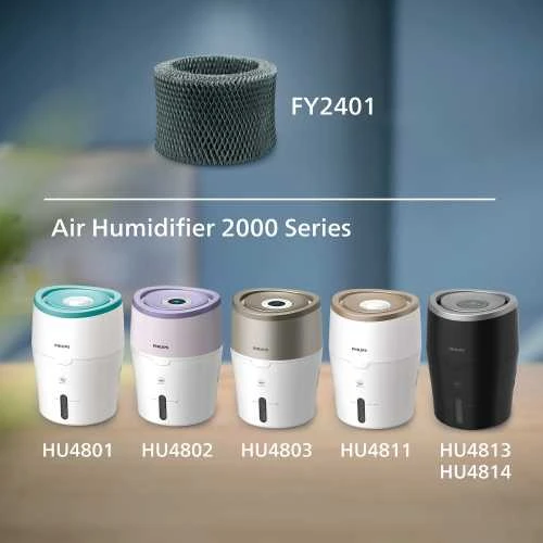 Drėkintuvas PHILIPS FY2401/30 Oro drėkintuvo filtras