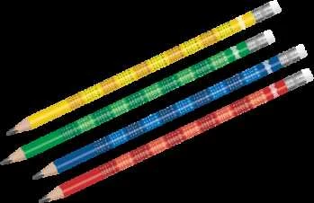 Pieštukas Colorino Kids su trintuku ir daugybos lentele