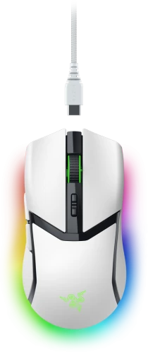 Pelė Myszka žaidimams Razer Cobra Pro belaidė 30000 dpi optinė balta