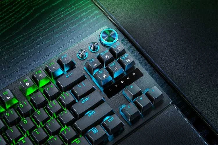 Razer | Huntsman V3 Pro Tenkeyless | RZ03-04980100-R3M1 | Klaviatūra žaidimams | su laidu | US | Analog Optical | Juodas