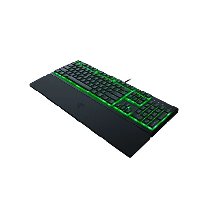 Razer Ornata V3 X Laidinė žaidimų klaviatūra USB, RGB LED, US, Silent Membrane Switches Juoda (SPEC)
