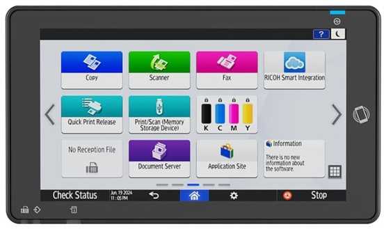 Ricoh IM C401F (423692) Spausdintuvas lazerinis spalvotas MFP A4 45 ppm USB Tinklinis LAN