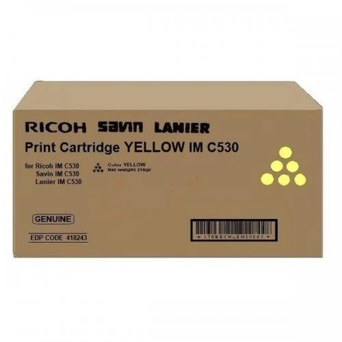 Ricoh IM C530 (418243) Lazerinė kasetė, Geltona