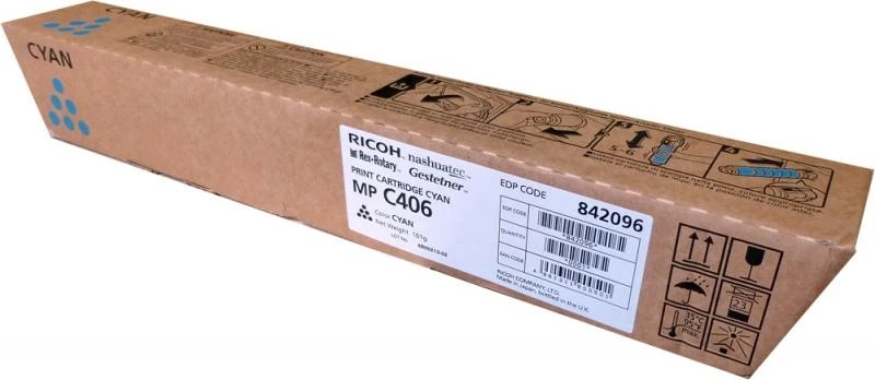 Ricoh MP C406 (842096) Lazerinė kasetė, Žydra