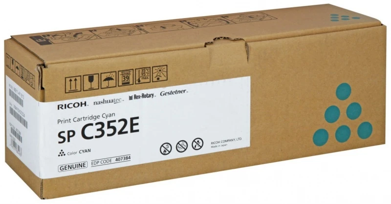 Ricoh SPC352E (408216) Lazerinė kasetė, Žydra