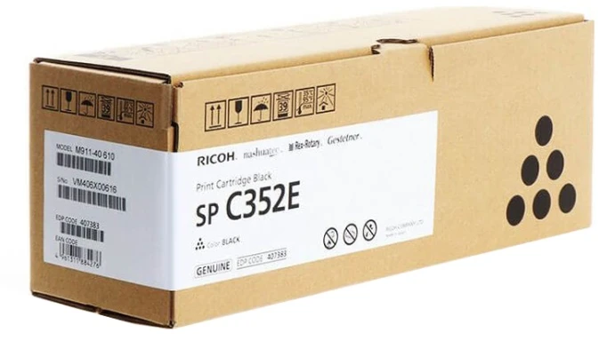 Ricoh SPC352E (408215) Lazerinė kasetė, Juoda