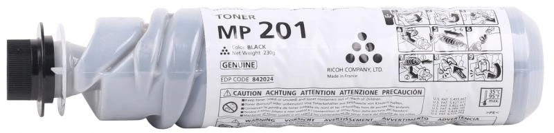 Ricoh MP 201 (842024; 888261; 842338) Lazerinė kasetė, Juoda