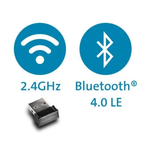 Leitz Kensington K72359WW kompiuterinė pelė RF belaidis + „Bluetooth“ Rodomasis rutuliukas Abiems rankoms