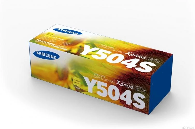 Hewlett Packard (HP) Toneris HP Samsung CLT-Y504S Geltona | 1 800 psl. | CLP-415 CLX-4195