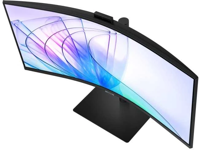 Monitorius Samsung ViewFinity S6 S65VC QHD LS34C652VAUXEN/Curved/Ultra WQHD/21:9/350 cd/㎡/USB Type-C/Adaptive image/100 Hz refresh rate