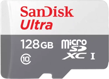 Atminties kortelė SanDisk Ultra Micro SDXC UHS-I Class 10, 128 GB, be adapterio