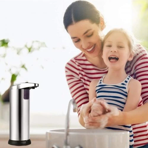 Sensorinis muilo dozatorius Platinet nerūdijančio plieno, 250 ml