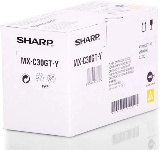 Sharp MX-C30GTY (MXC30GTY) Lazerinė kasetė, Geltona