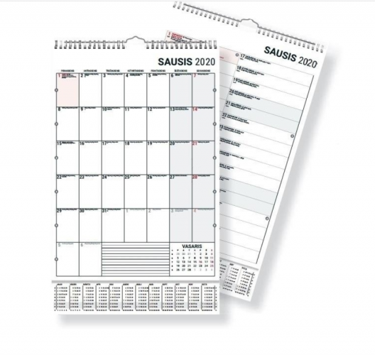 Buroodisain Timer Kalendorius MONO PLANNER, 2027