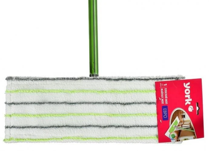 Šluostė grindims YORK EURO MOP, su kotu 120 cm