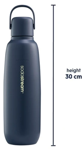 Buteliukas Sodastream Fizz & GO DWS, 0,9 l Mėlynas