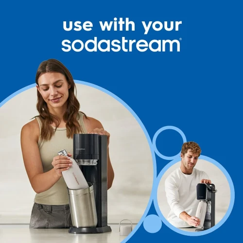 Buteliukas Sodastream Fizz & GO DWS, 0,9 l, Mėtų spalvos