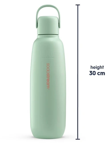 Buteliukas Sodastream Fizz & GO DWS, 0,9 l, Mėtų spalvos
