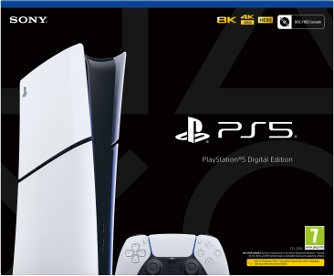 Sony PlayStation 5 SLIM žaidimų konsolė (1 TB SSD, Digital)