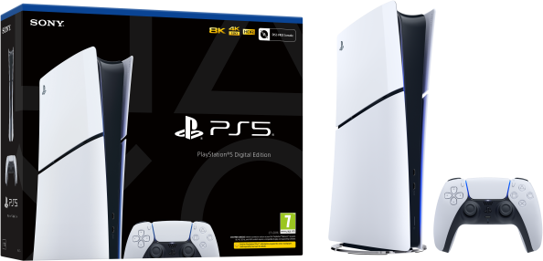 Sony PlayStation 5 SLIM žaidimų konsolė (1 TB SSD, Digital)